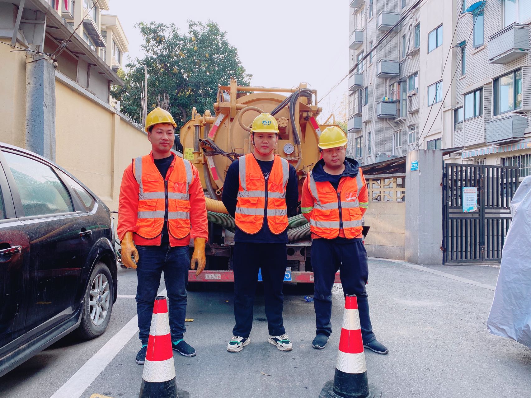 西餐厅南京某小区管道清淤检测施工